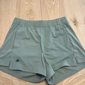 Adidas Women's Olive Athletic Shorts. Medium like new. Worn once